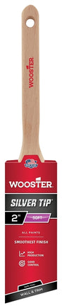 Wooster 5228-2 Paint Brush, 2 in W, Semi-Oval Brush, Polyester Bristle, Sash Handle