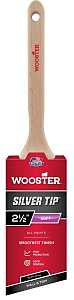 Wooster 5228-2 1/2 Paint Brush, 2/1/2 in W, Semi-Oval Brush, Polyester Bristle, Sash Handle