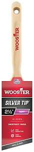 Wooster 5221-2-1/2 Paint Brush, 2-1/2 in W, 2-15/16 in L Bristle, Polyester Bristle, Sash Handle