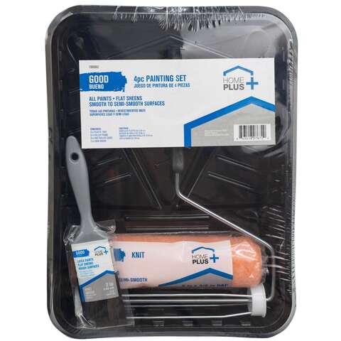 Home Plus Metal 11 in. W X 15 in. L Paint Tray Set, Pack of 4