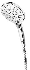 Moen Engage Series 26112EP Hand Shower, 1/2 in Connection, 1.75 gpm, 6-Spray Function, Plastic, Chrome, 60 in L Hose