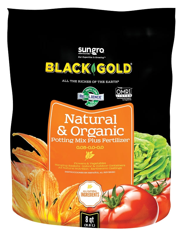 sun gro 1402040 8. QT P Potting Mix, 240 Bag, Brown/Earthy