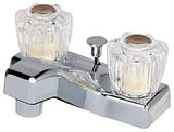 Boston Harbor PF4201A-P Lavatory Faucet, 1.5 gpm, 2-Handle, Chrome Plated, Round Handle
