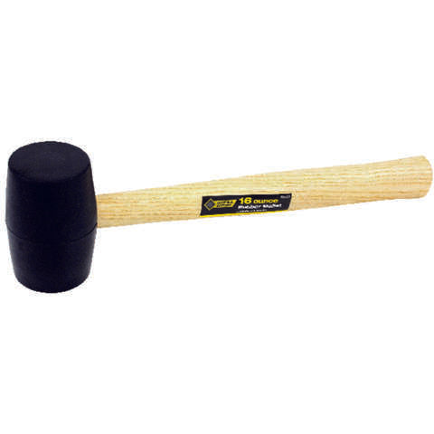 Steel Grip 16 oz Mallet Rubber Head Wood Handle