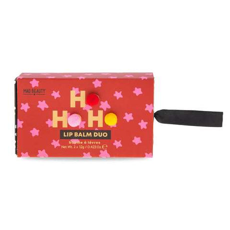 Mad Beauty Pom Pom Reindeer Lip Balm Duo 2 pc