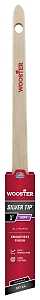 Wooster 5224-1 Paint Brush, 1 in W, 2-3/16 in L Bristle, Polyester Bristle, Sash Handle