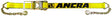 Ancra 500 Series 48987-24 Strap, 3 in W, 27 ft L, Polyester, Yellow, 5400 lb Working Load, Chain Anchor End