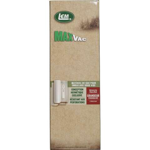 LEM MavVac Clear Vacuum Sealer Rolls and Bags 1 pk