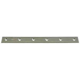 National Hardware N220-335 Mending Brace, 12 in L, 1-1/8 in W, Steel, Zinc, Screw Mounting