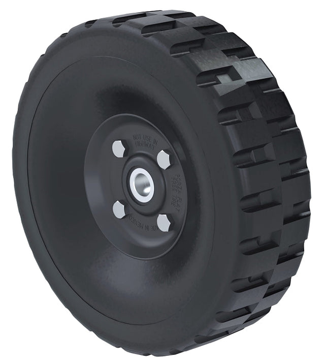 ProSource FTF10X3 Flat Free Tire, 450 lb, 2-Wheel, 10 x 3 in Wheel Pack of 2