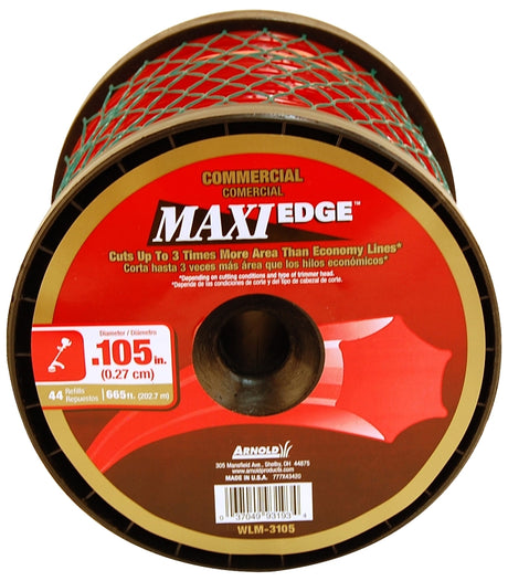 Arnold Xtreme Professional WLX-3105 Trimmer Line Spool, 0.105 in Dia, 660 ft L, Monofilament