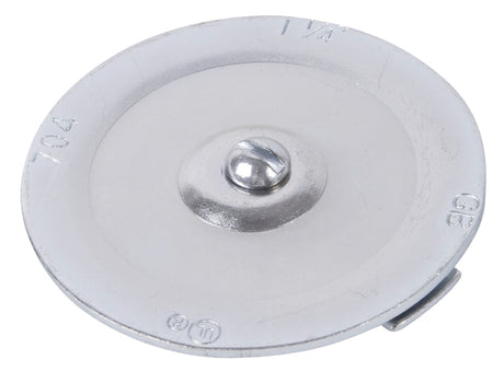 Gardner Bender KO704 Knockout Seal, 3/8 in, Steel, Silver, Galvanized