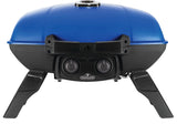 Napoleon TRAVELQ 285 Series TQ285-BL-1 Portable Gas Grill, 12,000 Btu, Liquid Propane, 2-Burner, Aluminum Body