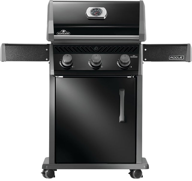 Napoleon Rogue 425 Series R425NK-2-SS Gas Grill, 42,000 Btu/hr BTU, Natural Gas, 3-Burner, Smoker Included: Yes