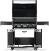 Napoleon Rogue 525 Series R525NK-2-SS Gas Grill, 48,000 Btu/hr BTU, Natural Gas, 4-Burner, Smoker Included: Yes
