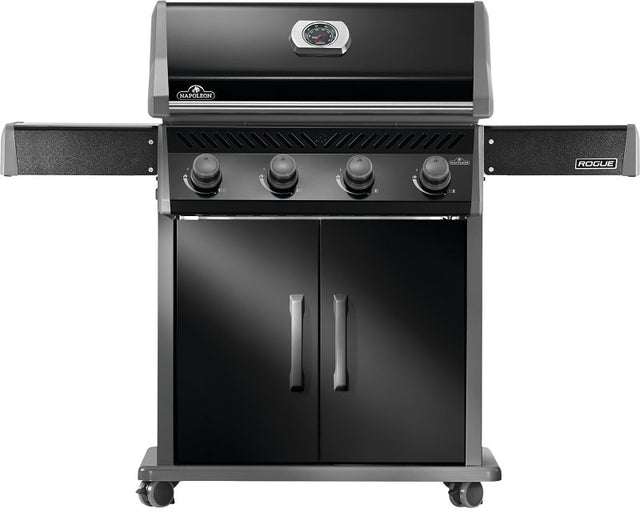 Napoleon Rogue 525 Series R525NK-2-SS Gas Grill, 48,000 Btu/hr BTU, Natural Gas, 4-Burner, Smoker Included: Yes