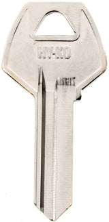 Hy-Ko 11010CO97 Key Blank, Brass, Nickel, For: Corbin Russwin Cabinet, House Locks and Padlocks, CO97 Key Number, Pack of 10