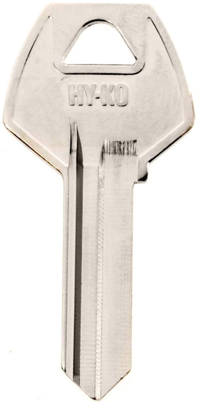 Hy-Ko 11010CO97 Key Blank, Brass, Nickel, For: Corbin Russwin Cabinet, House Locks and Padlocks, CO97 Key Number, Pack of 10