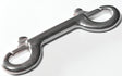 Baron 163M Bolt Snap, Malleable Iron, Nickel