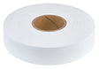 Empire 77-066 Flagging Tape, 600 ft L, 1 in W, White, Plastic