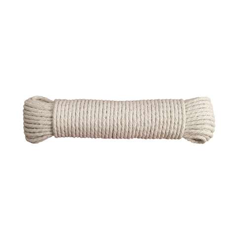 Koch 9/64 in. D X 48 ft. L Natural Solid Braided Cotton Clothesline Rope