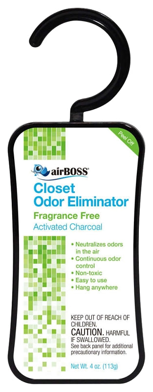 airBOSS 499OA.6T Closet Odor Absorber, 4 oz Pack of 6