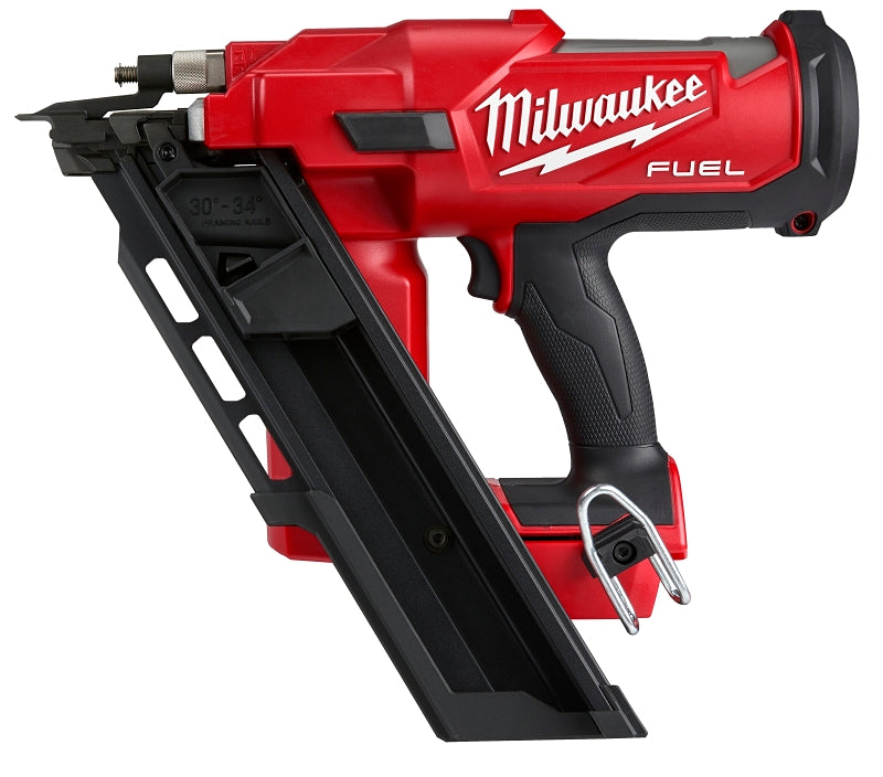 Milwaukee 2745-20 Framing Nailer, Tool Only, 18 V, 5 Ah, 43 Nails Magazine, 30 to 34 deg Collation, Nail, Strip Fastener