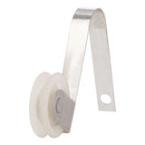 Barton Kramer 1 in. D X 1/4 in. L Matte Nylon/Steel Screen Door Roller Assembly 2 pk