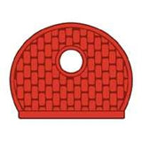 Hy-Ko KB134-275 Key Cap, Plastic