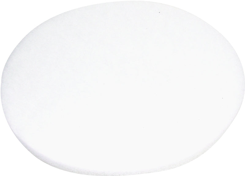 North American Paper 422214 Polishing Pad, White, Pack of 5