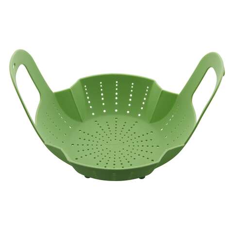 Instant Pot Green Silicone Steamer Basket, Pack of 3