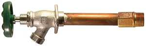 Arrowhead Brass 456-06LF Frost-Free Standard Wall Hydrant, 1/2 in Connection, MIP x Copper Sweat x Male Hose Thread