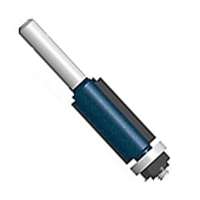 Bosch 85266MC Router Bit, 1/2 in Dia, 1/2 in Dia Cutter, 2-1/2 in OAL, 1/4 in Dia Shank, 2-Cutter, Steel