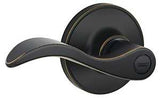 Schlage J Series J40SEV716 Privacy Lever, Mechanical Lock, Aged Bronze, Metal, Residential, 3 Grade