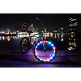 Brightz Wheel Brightz Multicolor LED Bike Accessory ABS Plastics 1 pk