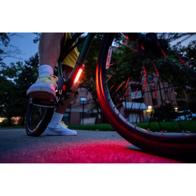 Brightz Go Brightz Red LED Bike Accessory ABS Plastics 1 pk