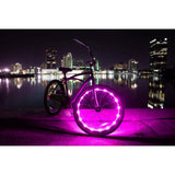 Brightz Wheel Brightz Pink LED Bike Accessory ABS Plastics 1 pk