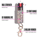 Blingsting Assorted Plastic Pepper Spray, Pack of 4