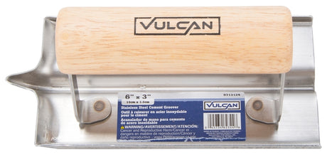 Vulcan 16901-3L Concrete Groover, 1.125 in Radius, Stainless Steel Blade