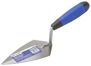 Vulcan 36605-3L Brick Trowel, 5.5 in L Blade, 2.875 in W Blade, HCS Blade