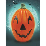 Union Products 22 in. Incandescent Prelit Blow Mold Pumpkin Yard Decor