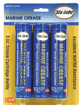 Sta-Lube SL3184 Marine Grease, 3 oz Cartridge, Blue