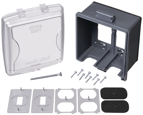 ELBOW CONTEMP A VNYL BROWN 2IN