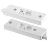 Prime-Line F 2598 Tilt Latch, Plastic, White, 1/PR