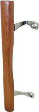 Prime-Line C 1034 Patio Door Handle Pull, 10 in W, Wood