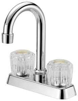 Boston Harbor PFN47850CP-LF Bar Sink Faucet, 1.8 gpm, 2-Handle, 3-Faucet Hole, Metal, Chrome Plated