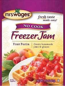 Mrs. Wages W599-H3425 Freezer Jam Fruit Pectin, 1.59 oz Pouch, Pack of 12