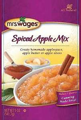 Mrs. Wages W800-J4425 Spiced Apple Mix Sauce, 5 oz Pouch, Pack of 12