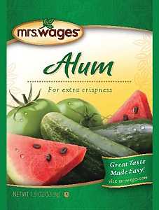 Mrs. Wages W653-DG425 Alum Crisper, 1.9 oz Pouch, Pack of 12