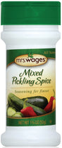 Mrs. Wages W592-H3425 Mixed Pickling Spice, 1.6 oz Bottle, Pack of 12